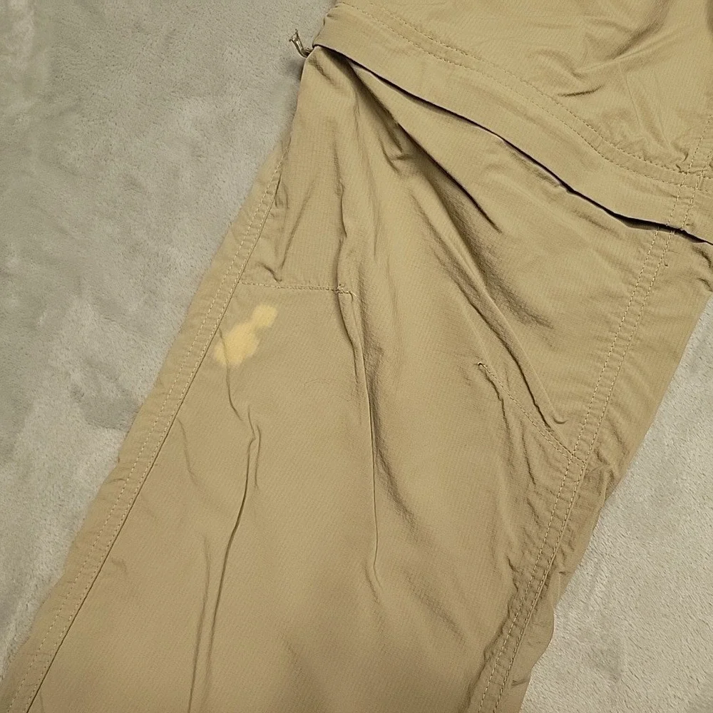 Columbia Cargo Pants Men 32x30 Silver Ridge Convertible Hiking Fishing Utility.